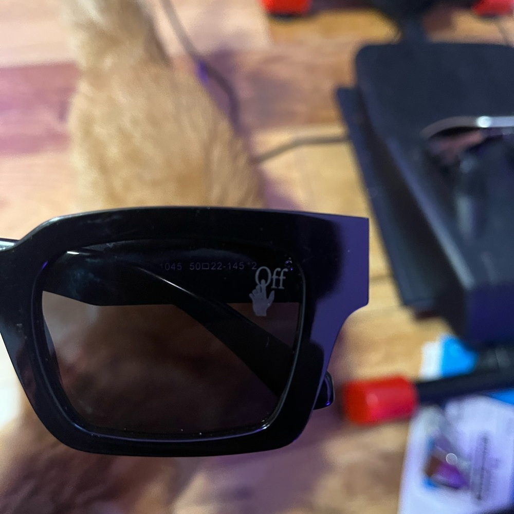 Off-White Silverstone Arrow Square Sunglasses - image 3